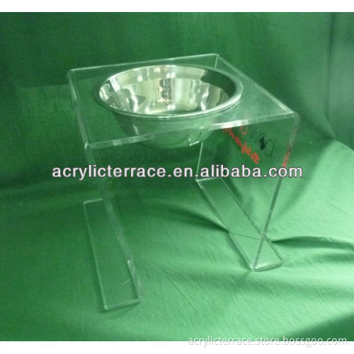 acrylic dog dining table,dog table,dog dining table VJB-0351